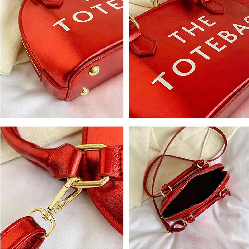 New Luxury Designer Bags For Women Fashion Shell Shoulder Bag Square Mini Tote Bag Leathe Crossbody Messenge Handbag Purse