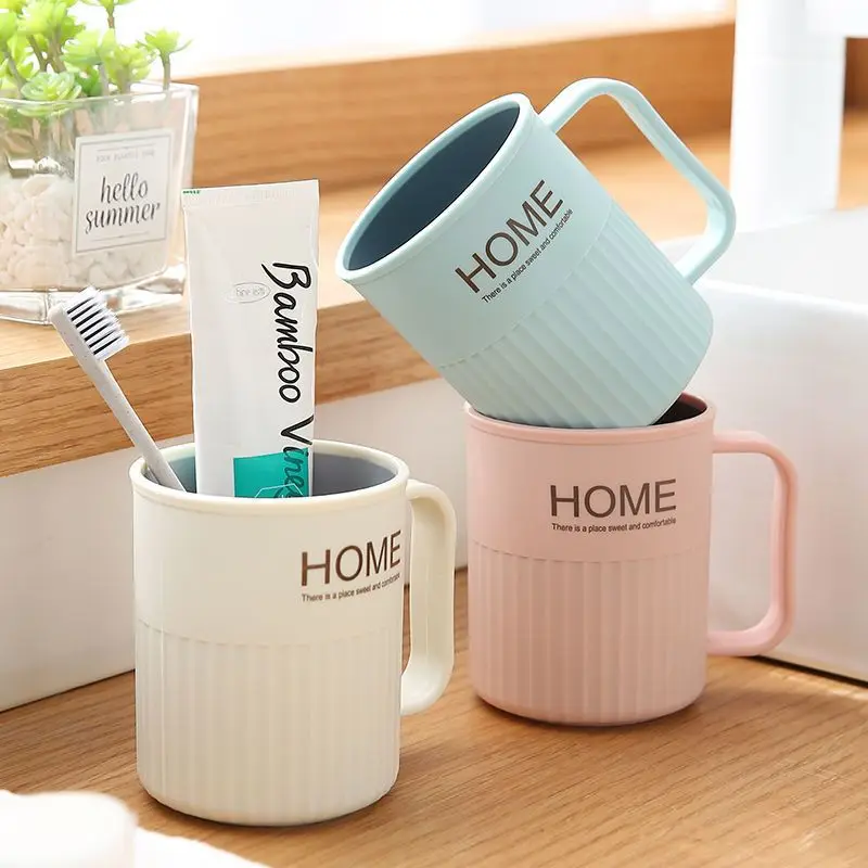 Mouthwash Cup–Smooth Round Rim, Large Capacity, Durable Drop-Proof, Bathroom Tumbler For Home & Daily Oral Care._voghion.com