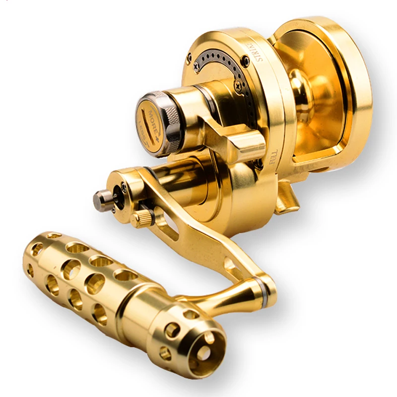 FUNADAIKOAllMetalSeaFishingReel20KgBrakeForce2SpeedSwitches