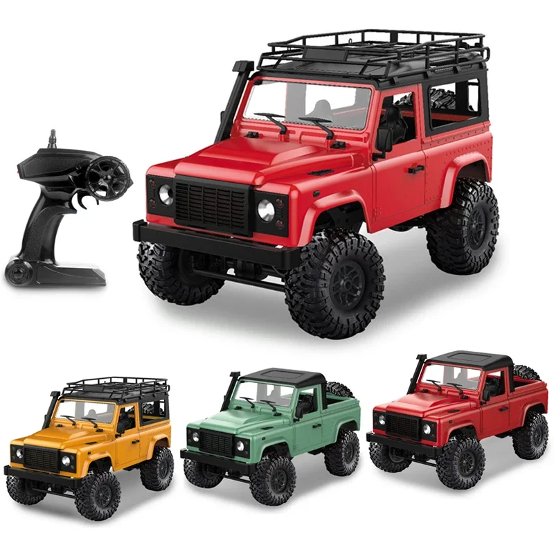 

1:12 Scale RC Cars Model Mn-90 Mn-91 Four-wheel Climbing Off-road Drive Toy Assembled Complete Vehicle Toy Boy Gift Kid Present