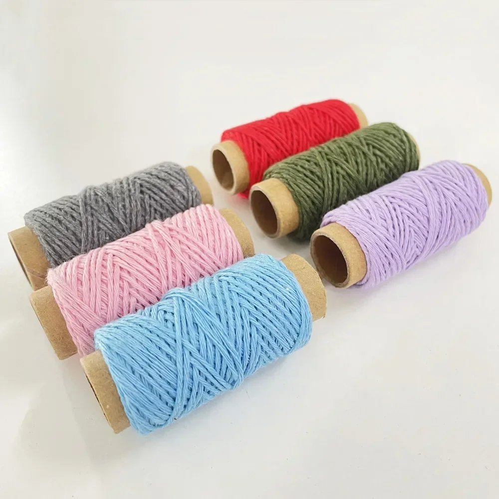 Cotton Macrame Cord Rope Bohemia Wedding Crafts DIY Twine Thread String Handmade Sewing Home Wall Hangings Party Decor