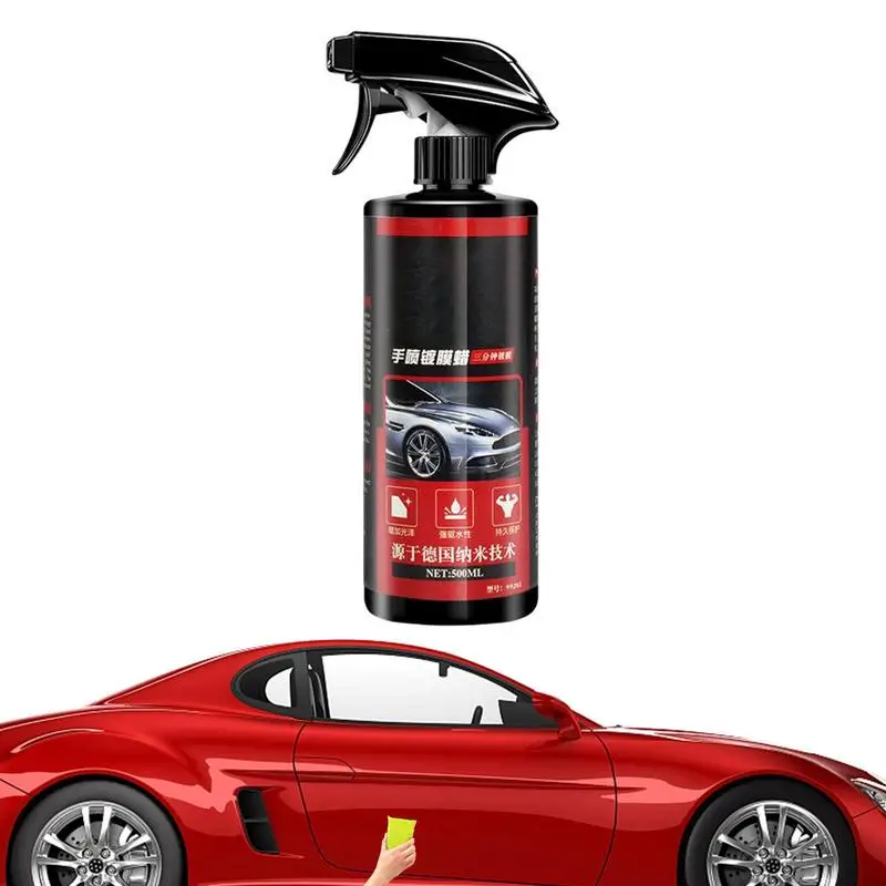 Spray Wax For Car Detailing Professional-Grade Coating Protective Sealant  Car Detailing Coating Agent Top Coat Polish Paint - AliExpress