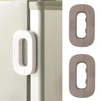 Serrures de sécurité pour enfants, serrure de réfrigérateur pour la maison, Protection de sécurité pour enfants, Anti-pincement, porte de réfrigérateurs à main, boucles dédiées 3