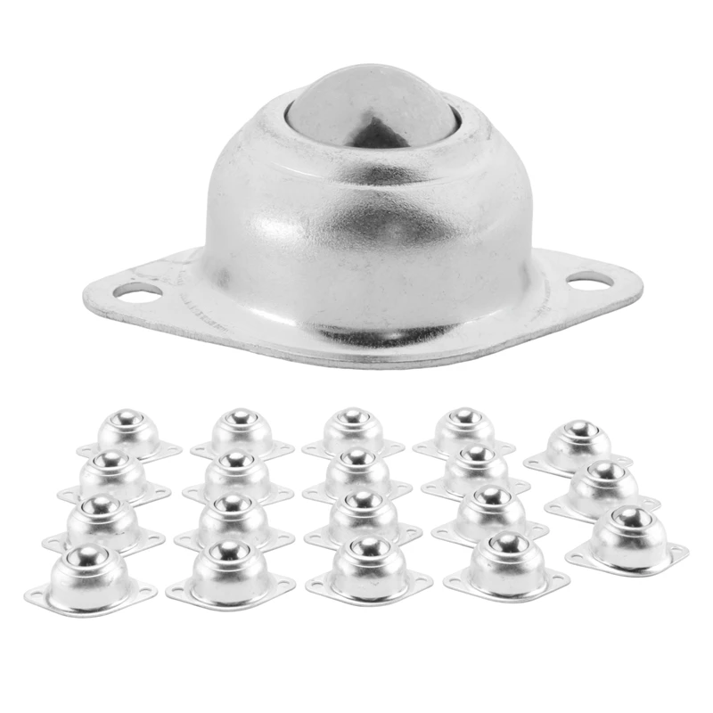 

20 шт., металлические, стальные поворотные детали, автомобильный робот, универсальное круглое колесо для машин, тележки, мебельная фурнитура