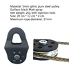10Ton Off Road Winch Movable Nylon Pulley Sheave Snatch Block Splint Refitting Rescue Trailer Rope Winch Rope Trailer 5