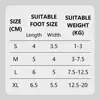 4PCS Cute Waterproof Winter Dog Shoes Warm Anti-Slip Dog Snow Shoes Soft Sole Adjustable Dog Foot Covers for Small Dog Chihuahua 6