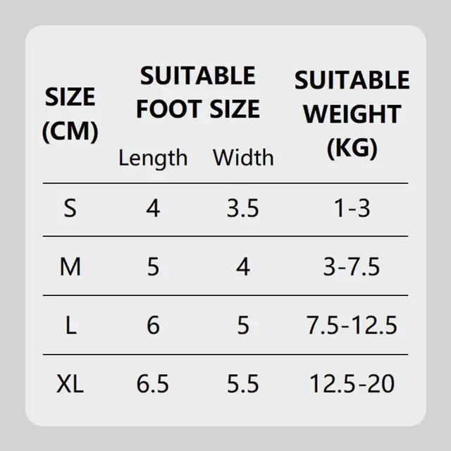 4PCS Cute Waterproof Winter Dog Shoes Warm Anti-Slip Dog Snow Shoes Soft Sole Adjustable Dog Foot Covers for Small Dog Chihuahua 6