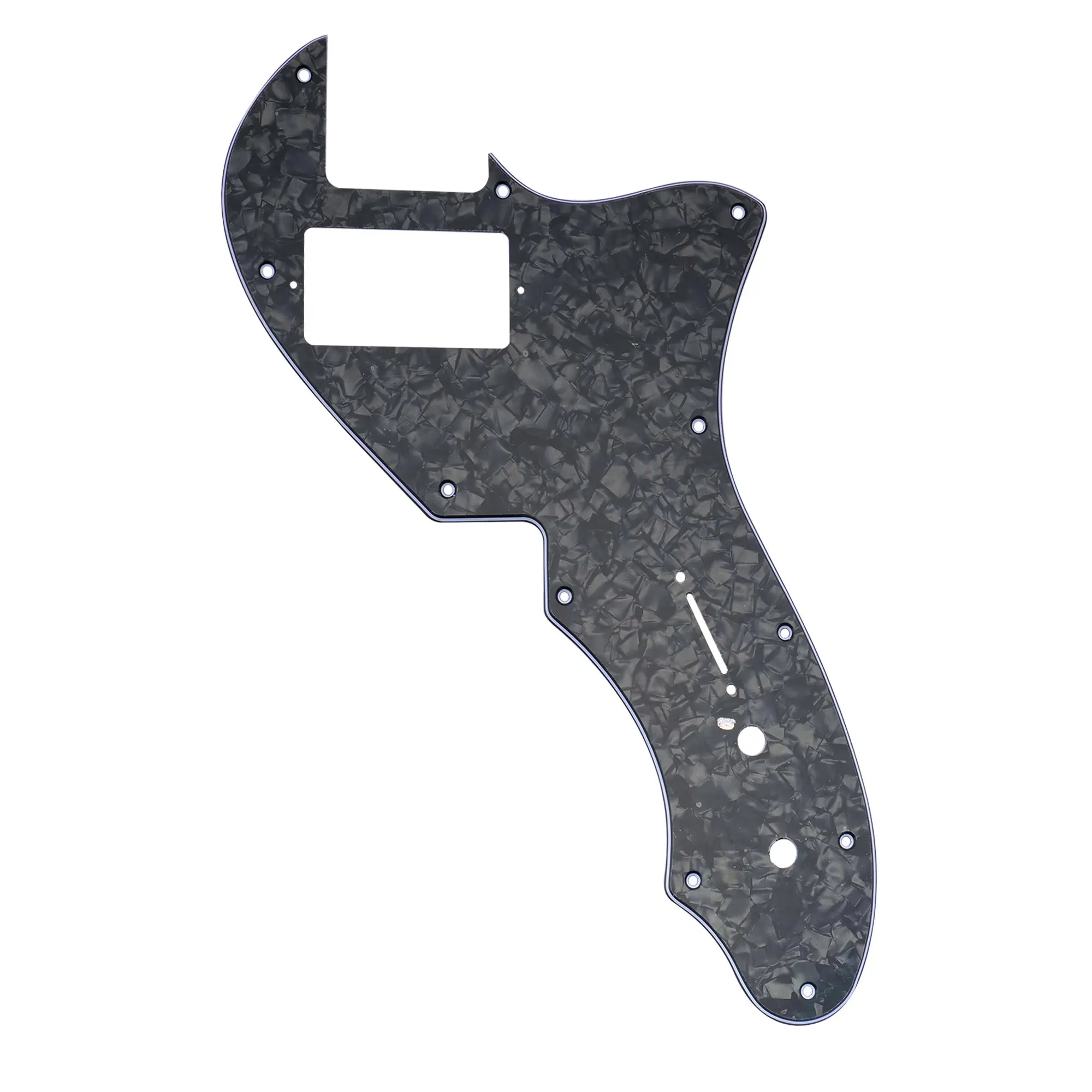 Musiclily Pro 11-Loch-Einzel-H-Gitarren-Schlagbrett für USA Fender 69 Tele Thinline Style E-Gitarre – Detail 11