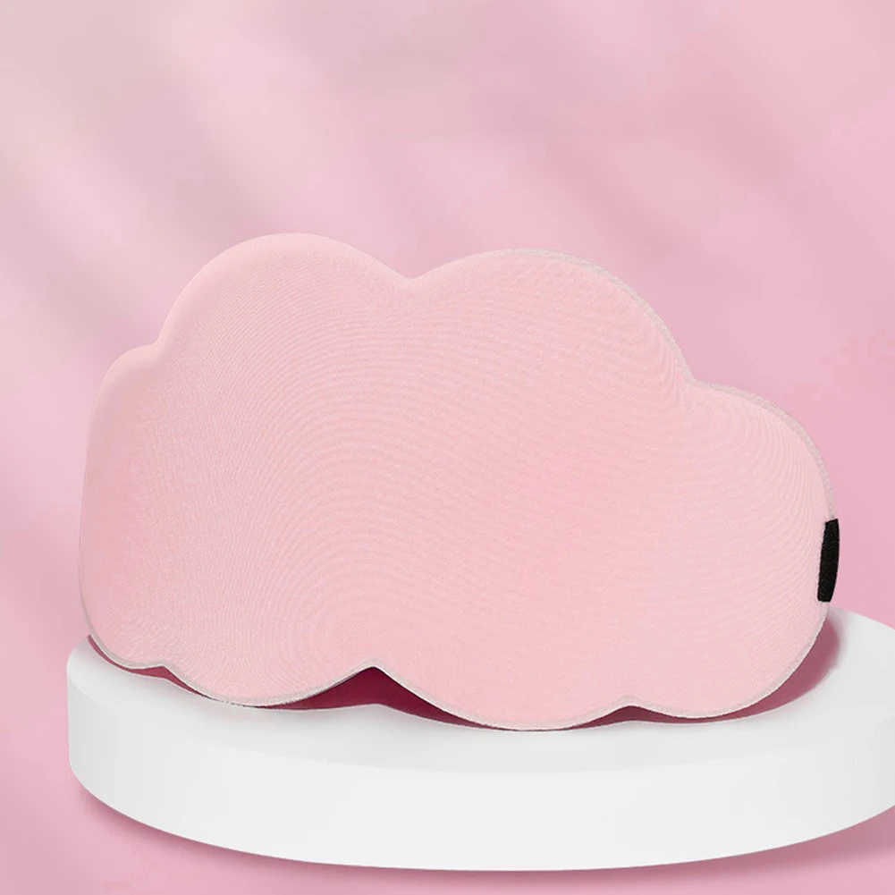 Cloud Eye Mask Light Blocking Sleep Mask 3D Contoured Cup Sleeping Eye Shade Memory Foam Eye Mask for Yoga Traveling Nap 2