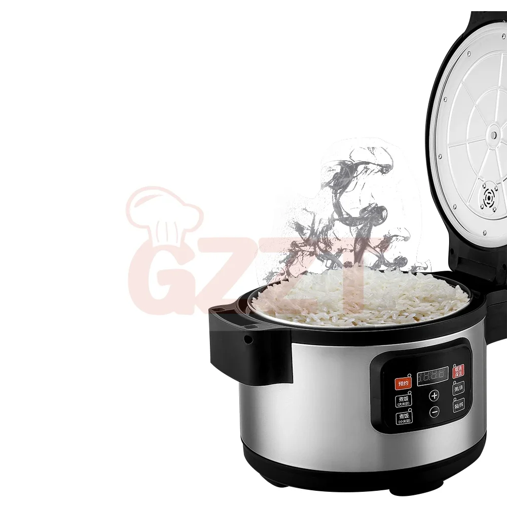 YYHC-110V 220V Factory Multi Functional 13L Commercial Rice Cooker 3Kg Capacity Stainless Steel Rice Cooking Machine