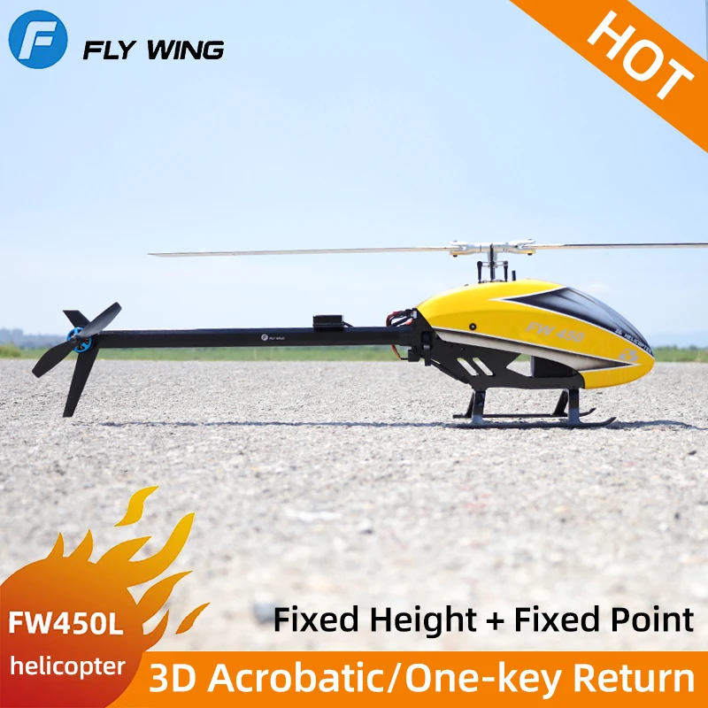 NEWFLYWINGFW450V25RC6CH3DFW450LSmartGPSHelicopterRTFH1
