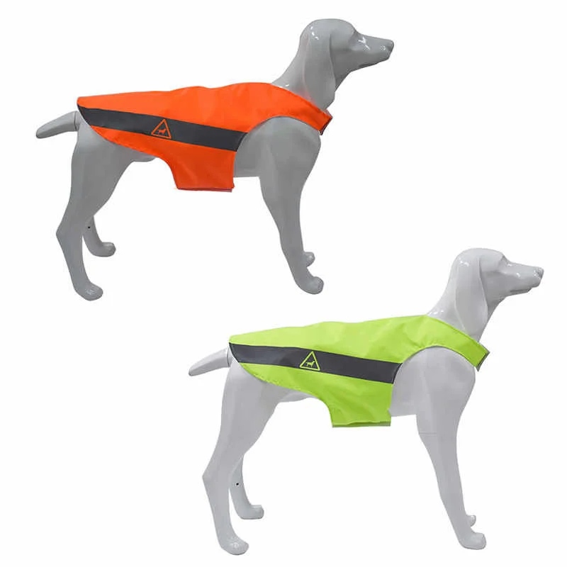 DogWaterproofReflectiveVestWorkingDogHuntingSafetyJacketNight