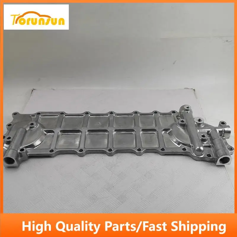 

Construction Machinery Excavator Diesel Engine Spare Parts 6D24 Oil Cooler Cover
