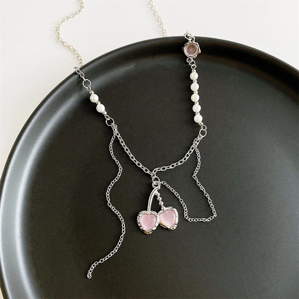 年末のプロモーション特価！ シルバーカラー ペンダントネックレスファッションクロス Y2K アクセサリー