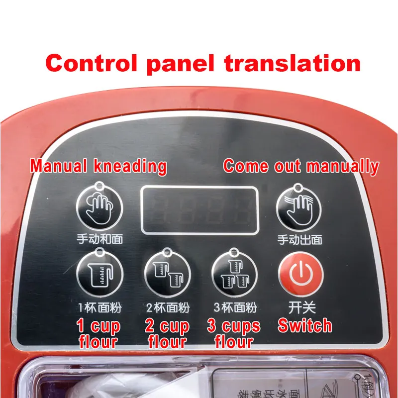 Kitchen Multifunctional Automatic Dumpling Machine Noodle Machine Pasta Vegetable Noodle Mixer