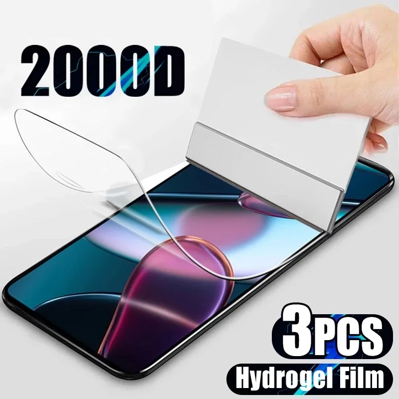 

3Pcs Hydrogel Film For Motorola Moto G73 G53 5G G23 G13 E13 G53j G53y G14 G54 G84 Screen Protector Film