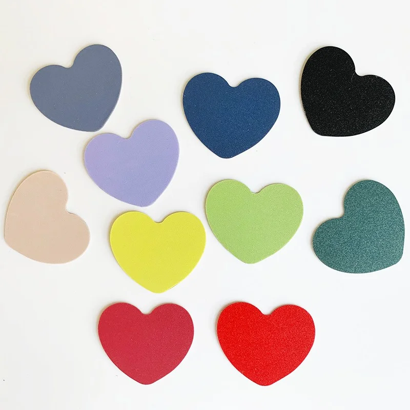

100pcs Magnetic Car Phone Holder Metal Disk Sticker Universal Heart Metal Iron Plate Mount For CellPhone Magnet Stand