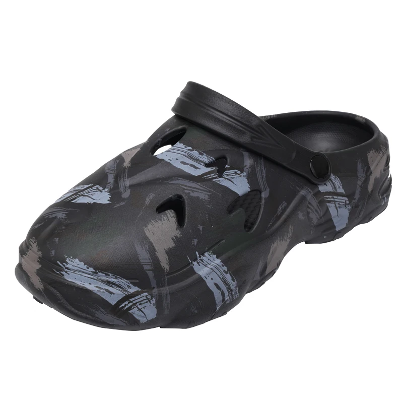 Nyári új férfi és női lyukas baotou kültéri szabadidős sport strandcipő légpárnás kényelmes lélegző puha_voghion.com