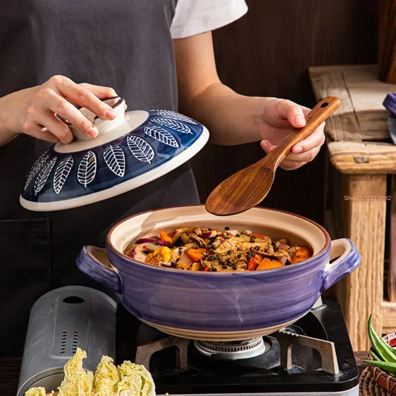 اليابانية السيراميك خزفي إناء عميق المنزلية الطبخ...