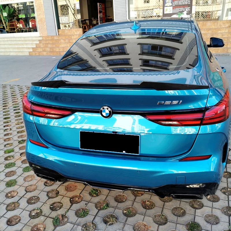 Kilosy Hitam Spoiler Bibibir Bagasi Belakang Per Bmw 2 Seri 4 Pintu F44 Spoiler Abs Sayap Ekor Mobil Dekorasi Aksesori Mobil 2021