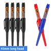 8PCS 45mm Tip Waterproof Long Head Marker Pen Quick-Dry Ink Woodworking Black Red Blue Long Head Nib Deep Hole Tile Carpenter 5