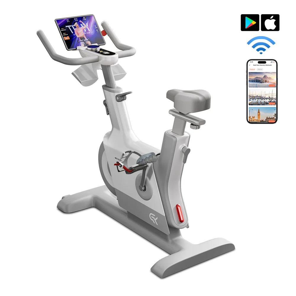 New Spin Exercise BIKE Premium Quality Adjustable Resistance Safe Riding Spinning Bike F2 with FIT APP