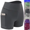 2022 Women's Yoga Shorts Running Sports Pants Five Pants Gym Cycling Jogging Training Base High Stretch Plus Size Fitness Pants 1