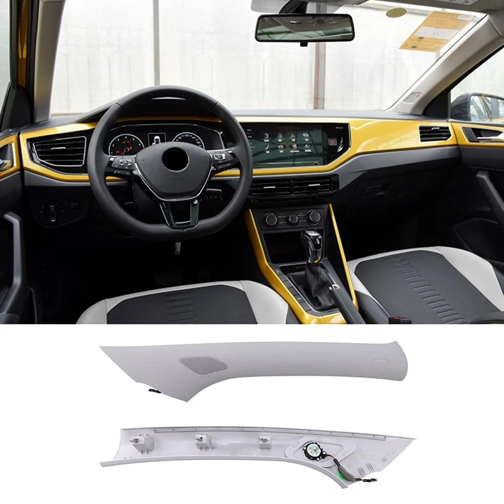 Car A Pillar Speaker Tweeters Door Speaker Bass Loudspeaker For Polo 2011-2018 6RD867233 6RD867234 Interior Trim Speaker
