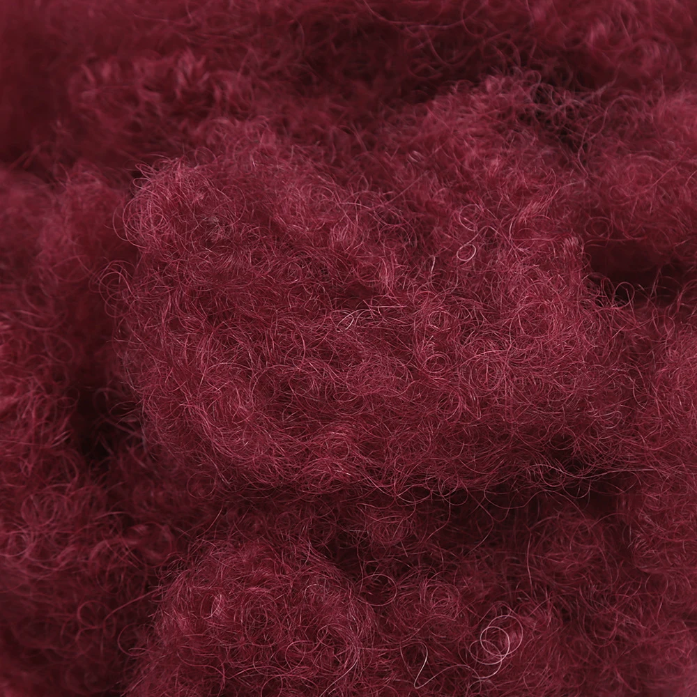 8 Inch Afro Kinky Synthetic Hair For Dreadlocks Extensions Loc Repair Braiding Twist Afro Kinky Hair 50 Gram per package synthetic crochet hair synthetic curled hair