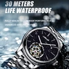 AESOP Waterproof Tourbillon Wristwatches 100% Real Diamond Flying Skeleton Mechanical Watches For Men 5Bar Hollow Sapphire Clock 5