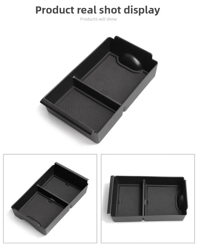 Car Armrest Storage Box Center Console Storage Tray for exploring 06/Chery Jaeco J7 description 3