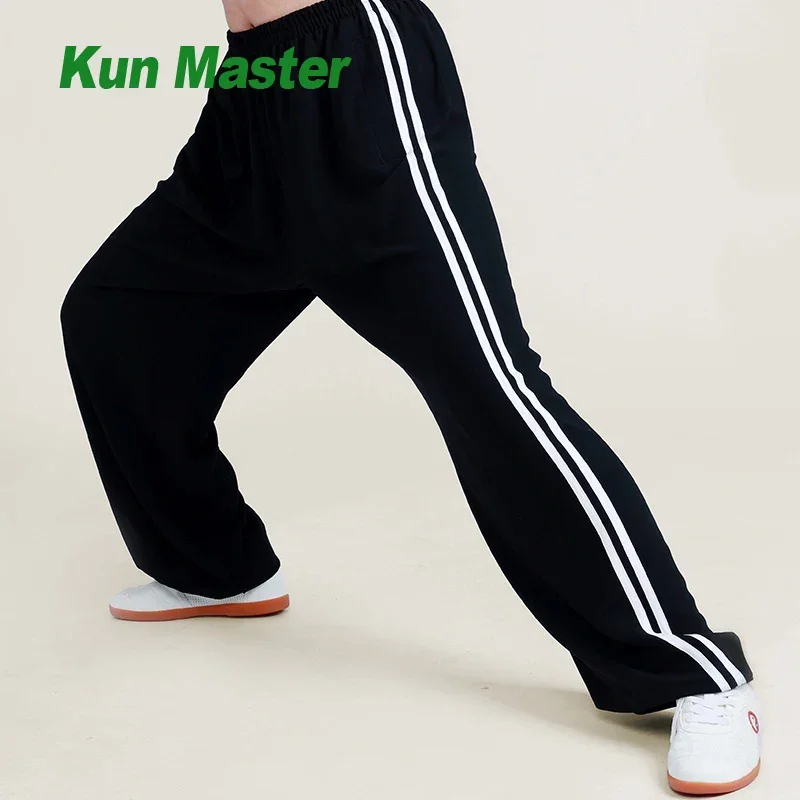 Trousers to Taiji Wushu Pants Training Pants Tai Chi Wing Chun Wide Leg Light and Smooth Loose Qigong martial art trousers tai chi trousers