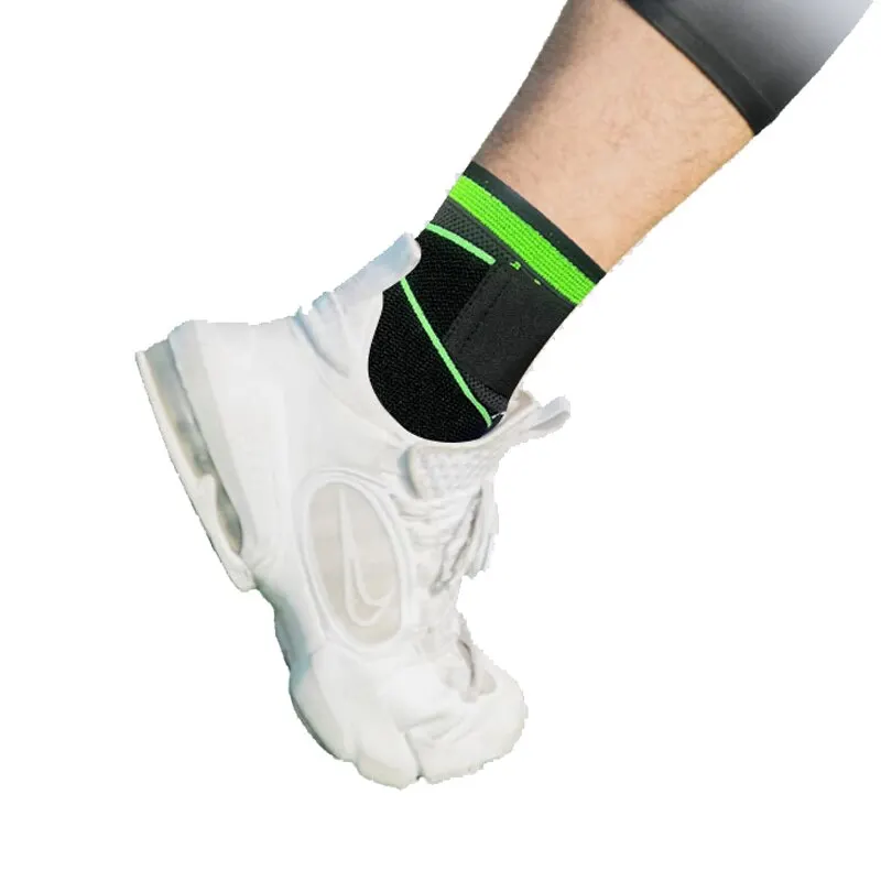 Ankle Support Brace Adjustable Compression Knittd For Men & Women Sports Protection