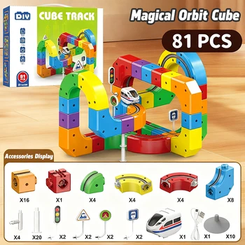 Magnetic Railway Track Toy 1