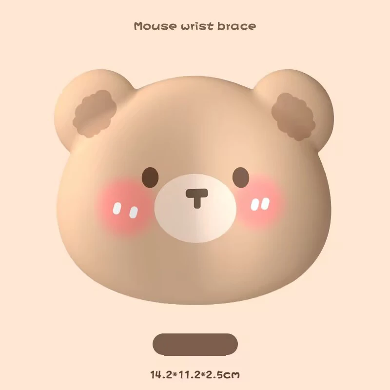 Ergonomic Mouse Pad Wrist Support,3D Gel Wrist Rest Non-Slip Animal Kawaii Corgi, Pain Relief Silicon Wrist Rest Pad for Student