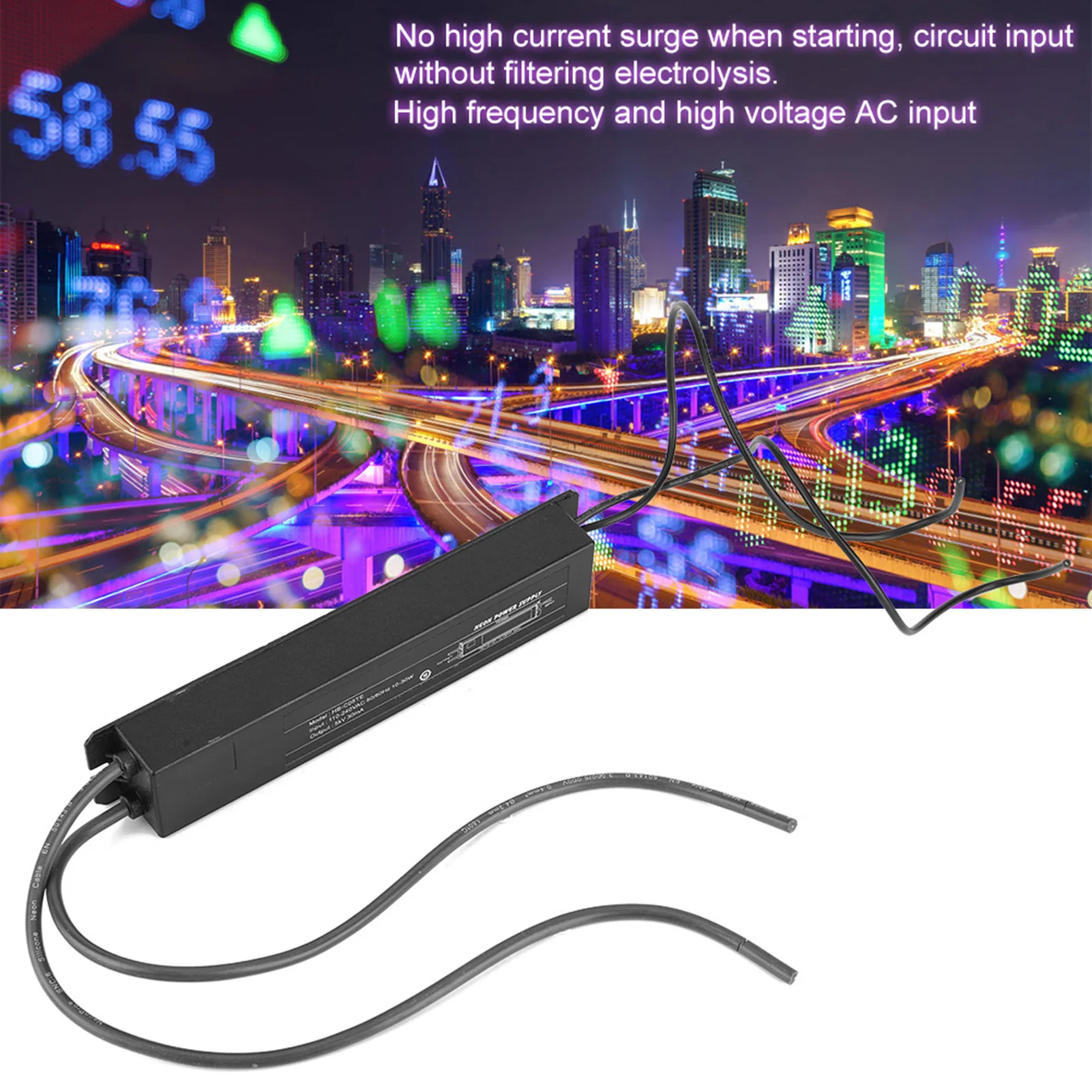 HB-C05TE Neon Light Electronic Transformer 5KV 30mA Neon Transformer Neon Light