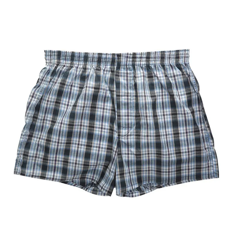 2023 New Classic Plaid Men Arrow Pants Casual Fashion Brand High Quality Boxer Mens Cotton Boxers 4pcs Men's Shorts Underwear
