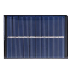 Compact Polycrystalline Solar Panel Charger 80x55mm, 0.6W (Cell Module)
