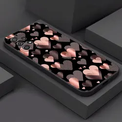 Elegant Gold Pink Rose Leaf Glitter Hearts Soft Cover Case for Samsung A9 2018 (ZMBLA 01)