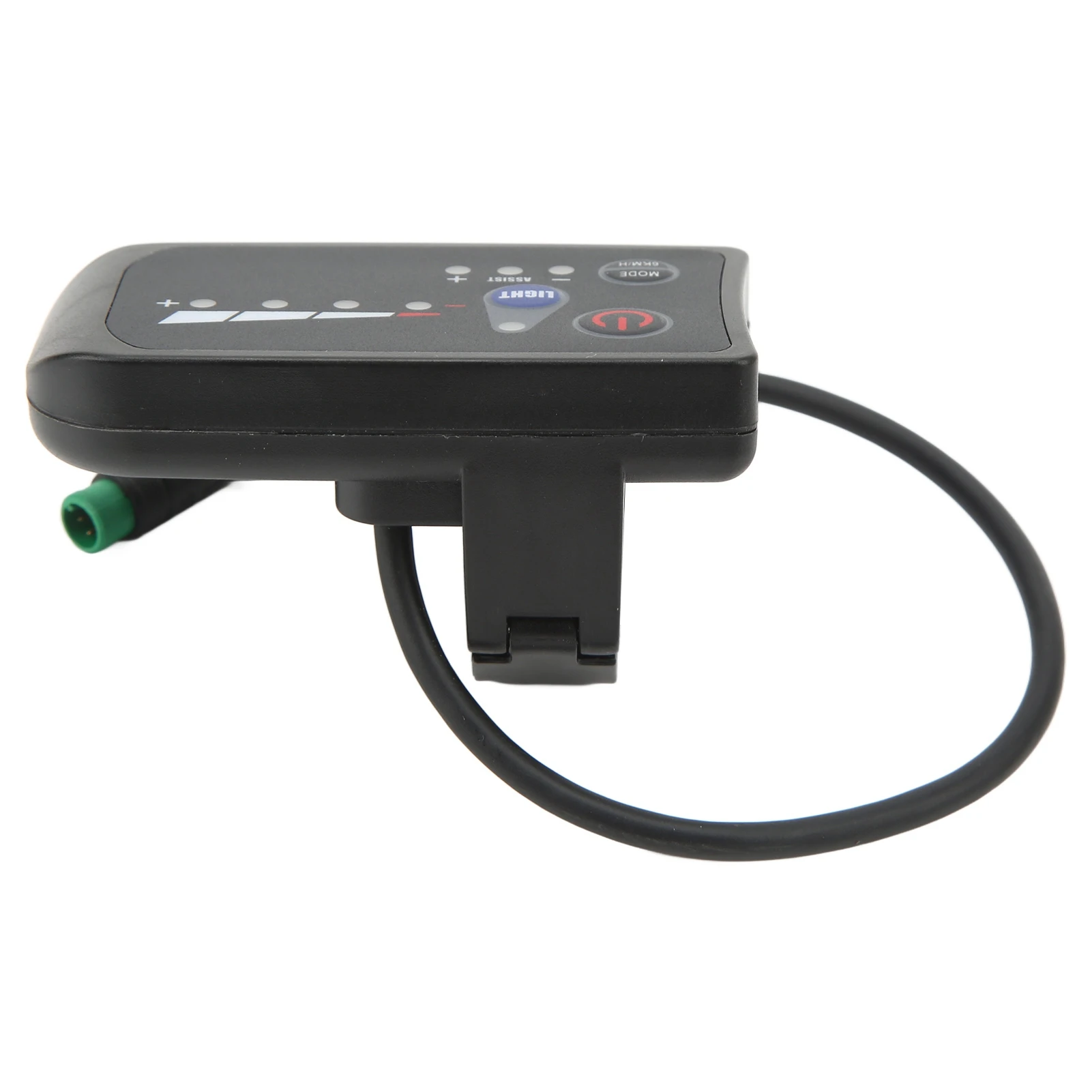 Electric Bike Power Display Meter Waterproof 5 Pin Interface ABS Housing LED Display Panel 24/36/48V Electric Bike Accessories