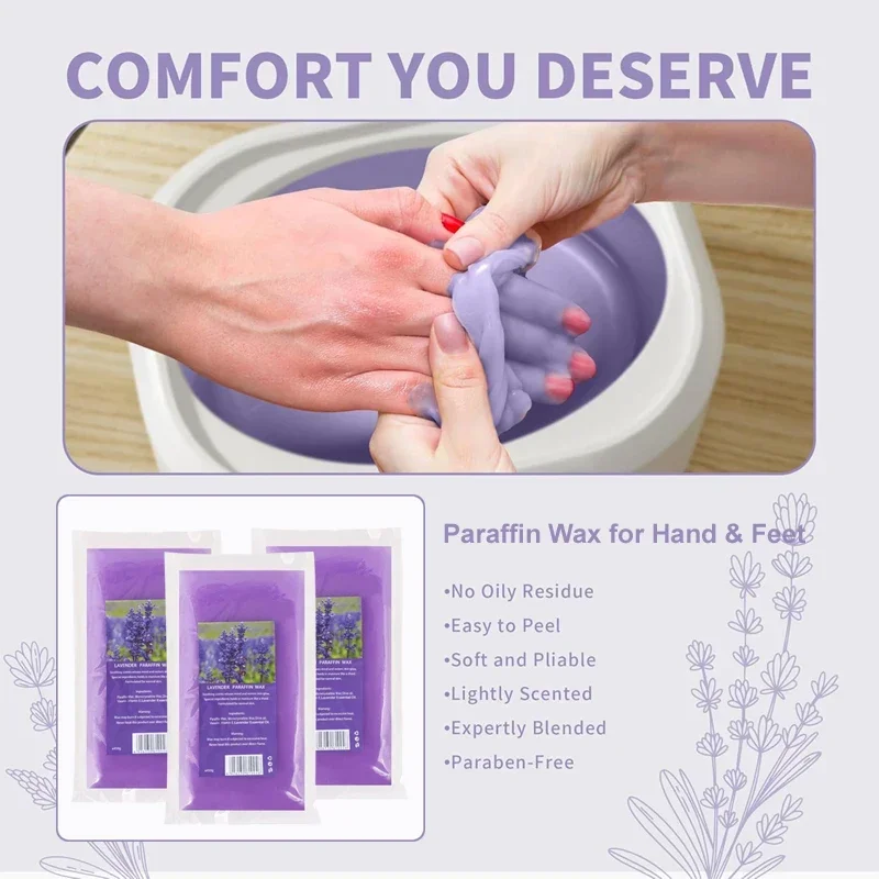 Paraffin Wax Hand and Foot Care Beauty Wax For Heater Machine SPA Moisturizing Hand Soft For Bikini Body 200g/450g