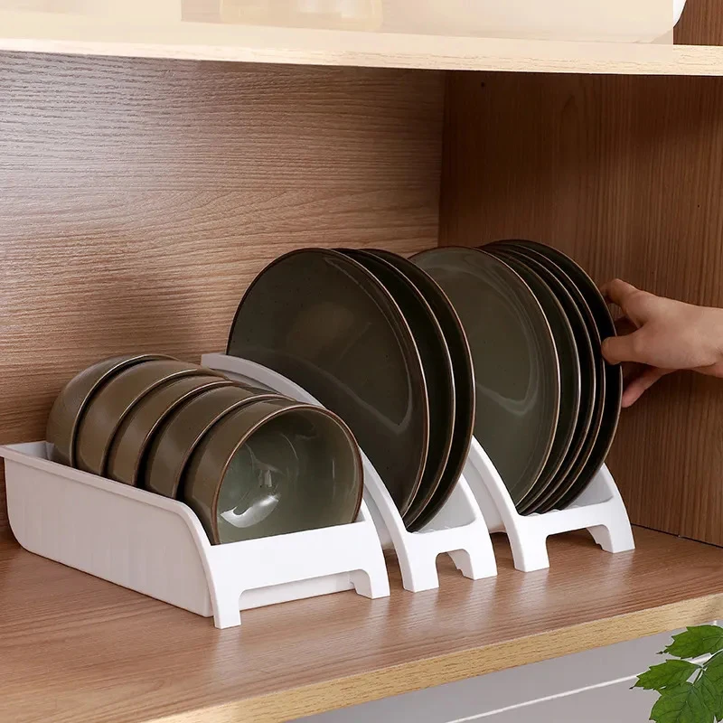 Kitchen Drain Rack Japanese Kitchen Bowl Tray Storage Cabinet Plate Organizer