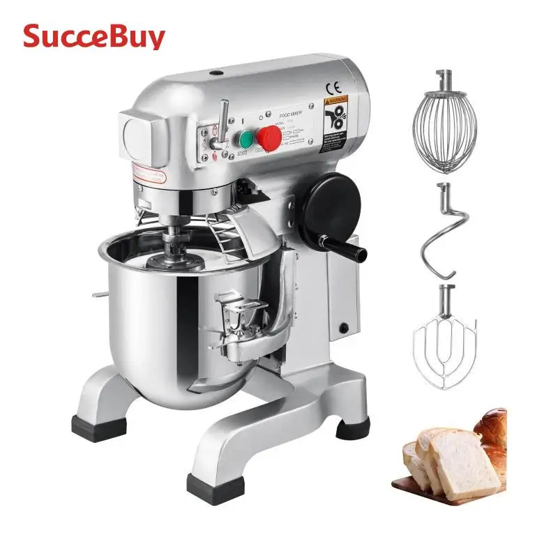 SucceBuy Commercial 10Qt Electric Dough Mixer