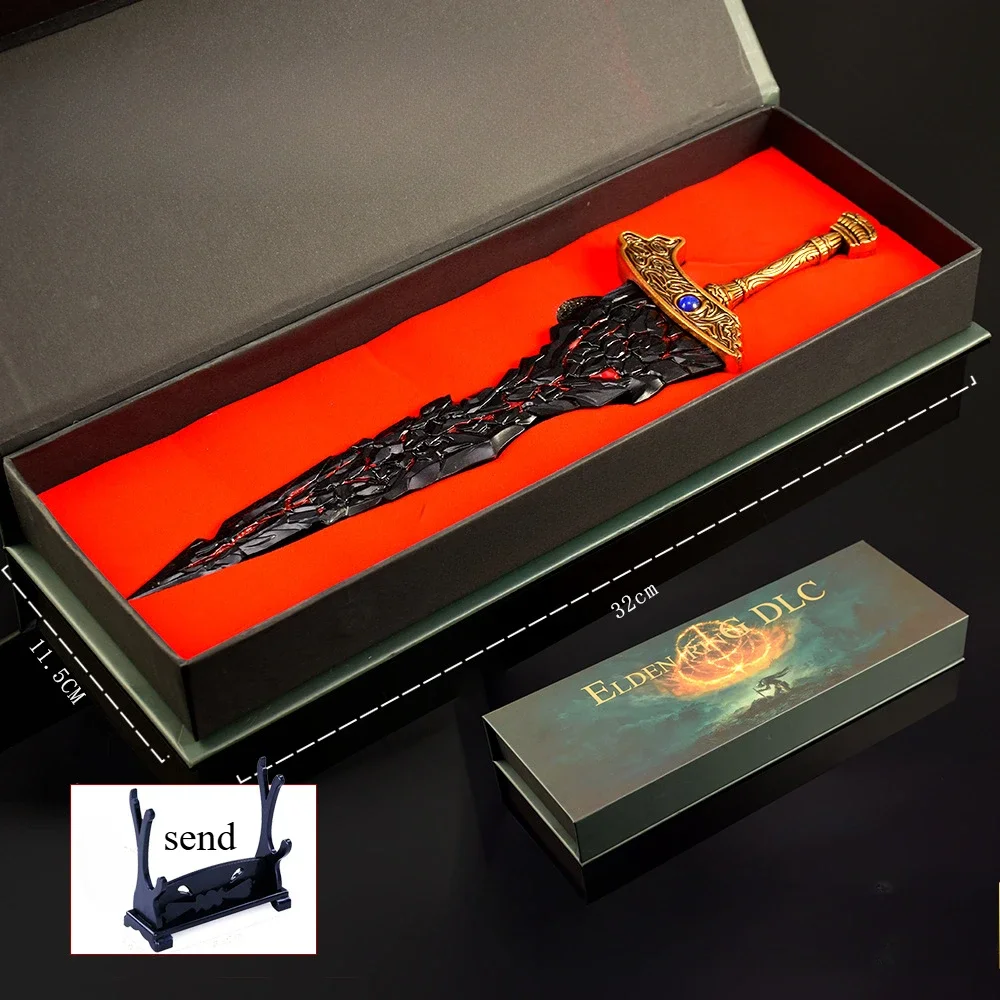 30CM Eldenn Japanese Game Peripherals Maliketh's Black Blade