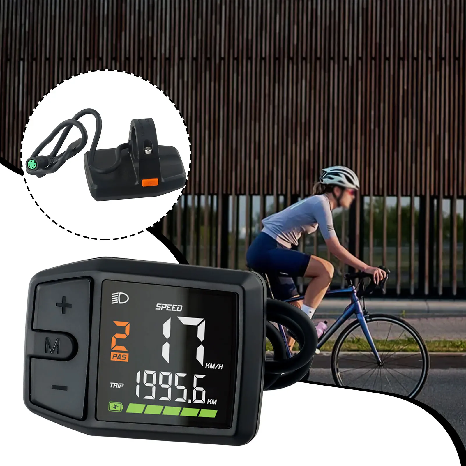 E-Bike Strumenti Ad Alta Definizione Per Motore Bafang Dz41 Display M500 M600 Bbs0102 Hd Uart/Can Protocol Meter Componenti Per Biciclette
