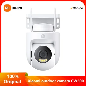 Xiaomi Telecamera Esterna CW500 Protezione di Sicurezza WiFi 6 CCTV 3K Risoluzione Ultra HD Visione Notturna a Colori IP66 Smart Home