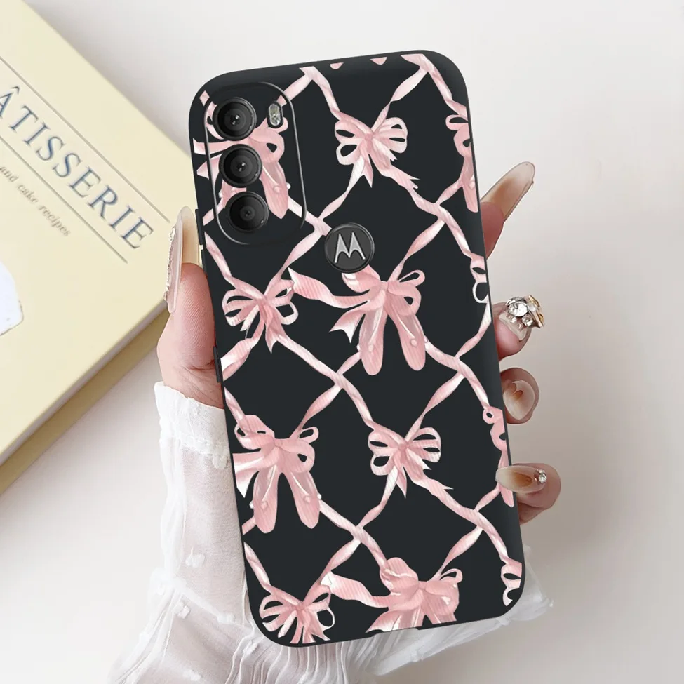 Luxury Cute Cartoon Cat Shockproof Silicone Phone Case - 6.4 Fashionable Back Cover
