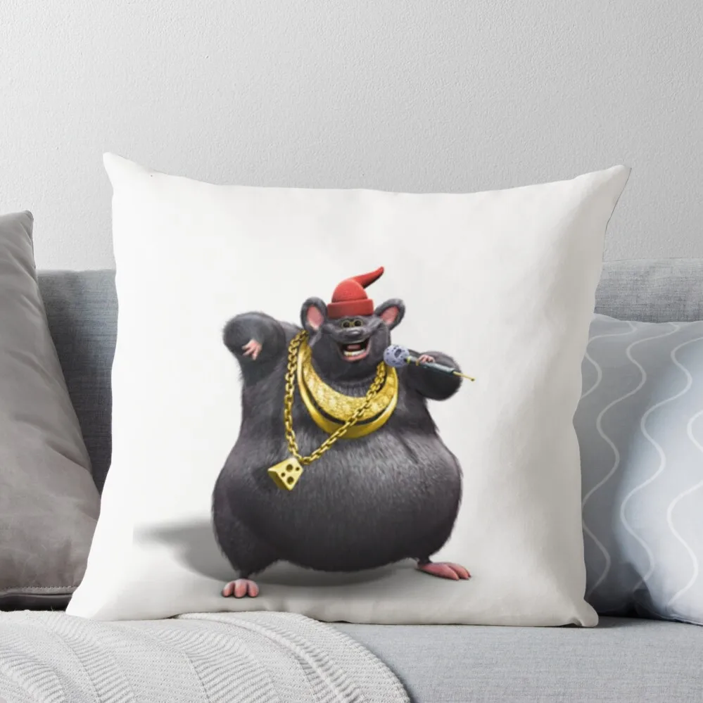 

Biggie Cheese Throw Pillow pillow pillowcase luxury decor