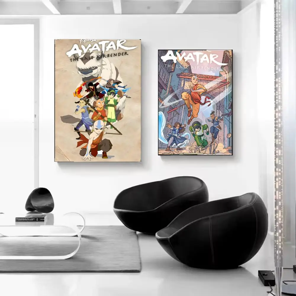 Cartoon Avatar Decorative Waterproof Wall Art Sticker