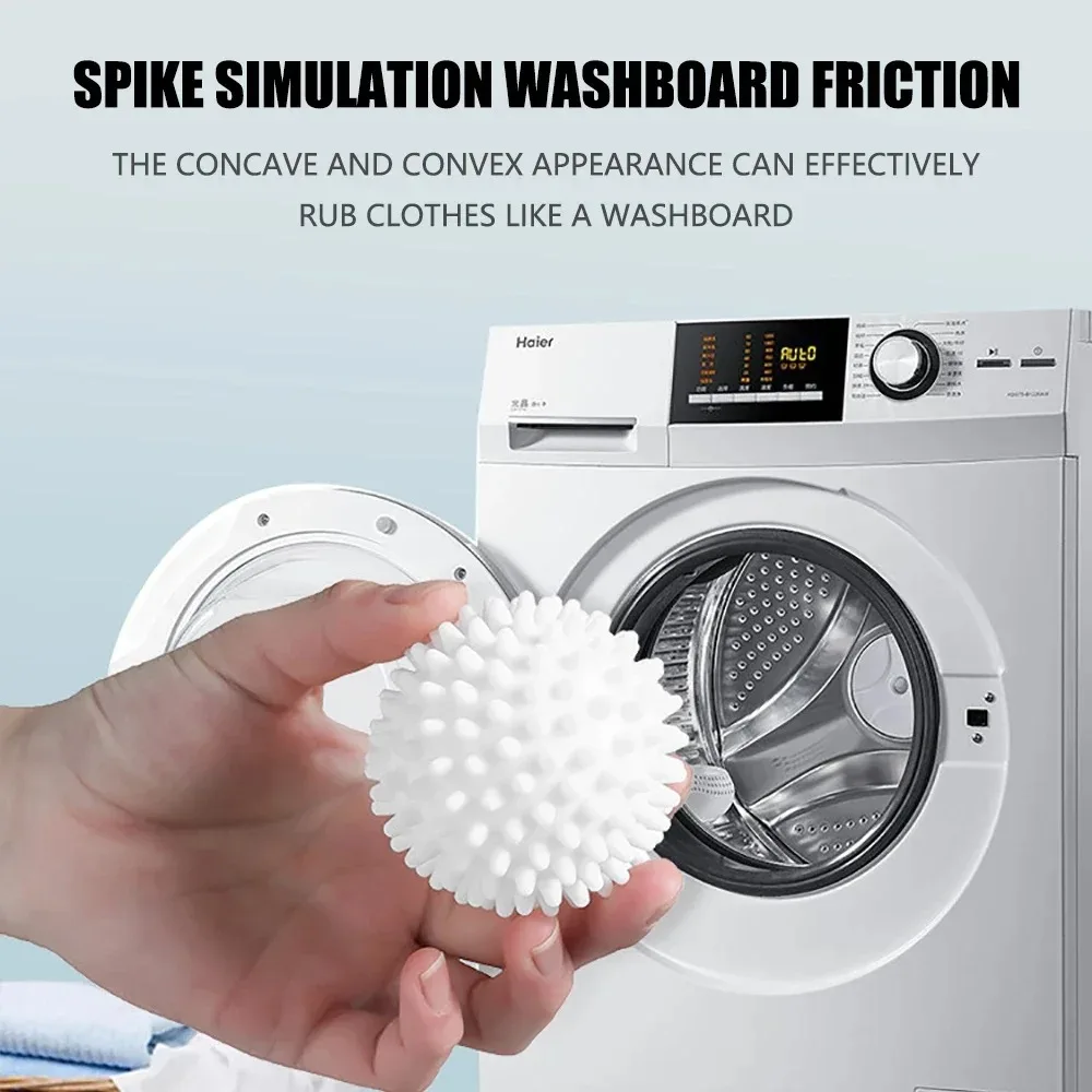 Laundry Ball Dryer Balls Reusable PVC Solid Home Cleaning Washing Machine Accessories Clothes Softener